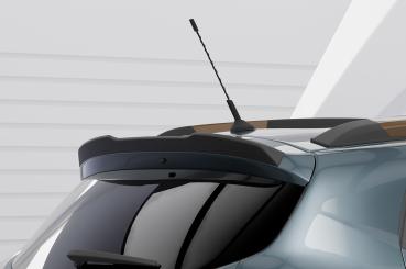 CSR Heckspoiler | Heckflügel mit ABE für Dacia Spring Electric HF129-S strukturiert schwarz matt (keine Lackierung erforderlich)
