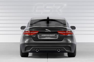 CSR Heckspoiler | Heckflügel mit ABE für Jaguar XE (X760) HF131-L Lackierung erforderlich (unlackiert roh)