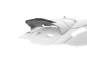 CSR Heckspoiler | Heckflügel mit ABE für Opel Corsa F HF134-C Carbon Look Hochglanz (keine Lackierung erforderlich)