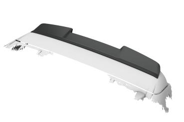 CSR Heckspoiler | Heckflügel mit ABE für Porsche Cayenne (Typ 9PA) Turbo HF137-G Glossy schwarz Hochglanz (keine Lackierung erforderlich)