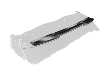 CSR Heckspoiler | Heckflügel mit ABE für Audi RS6 (C7) HF140-S strukturiert schwarz matt (keine Lackierung erforderlich)