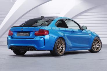 CSR Heckspoiler | Heckflügel mit ABE für BMW 2er F22 / M2 F87 Coupe HF141-L Lackierung erforderlich (unlackiert roh)