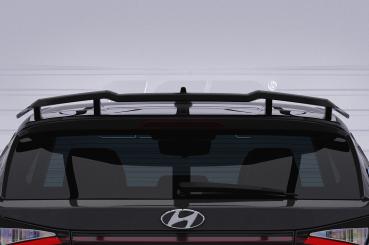 CSR Heckspoiler | Heckflügel mit ABE für Hyundai I20 (BC3) N / N-Performance HF147-G Glossy schwarz Hochglanz (keine Lackierung erforderlich)