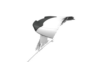 CSR Heckspoiler | Heckflügel mit ABE für Citroen C3 Aircross 2 HF148-C Carbon Look Hochglanz (keine Lackierung erforderlich)