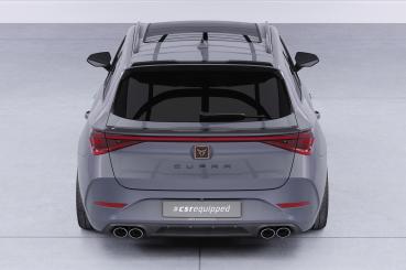 CSR Heckspoiler | Heckflügel mit ABE für Seat / Cupra Leon 4 (Typ KL) ST HF150-G Glossy schwarz Hochglanz (keine Lackierung erforderlich)