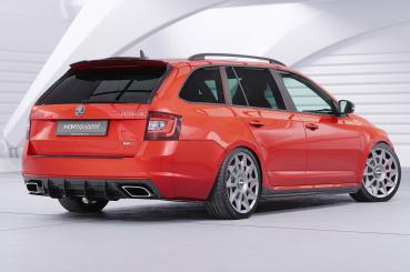 CSR Heckspoiler | Heckflügel mit ABE für Skoda Octavia 3 (Typ 5E) RS HF151-C Carbon Look Hochglanz (keine Lackierung erforderlich)