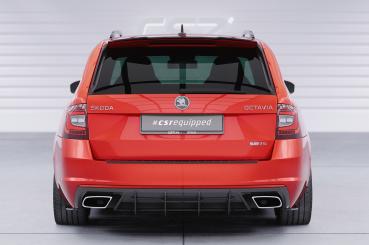 CSR Heckspoiler | Heckflügel mit ABE für Skoda Octavia 3 (Typ 5E) RS HF151-C Carbon Look Hochglanz (keine Lackierung erforderlich)