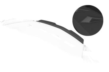 CSR Heckspoiler | Heckflügel mit ABE für Opel GT (Roadster) HF153-S strukturiert schwarz matt (keine Lackierung erforderlich)
