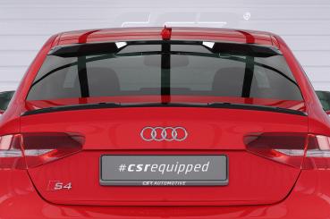 CSR Heckspoiler | Heckflügel mit ABE für Audi A4 B8 (Typ 8K) Limousine HF154-G Glossy schwarz Hochglanz (keine Lackierung erforderlich)