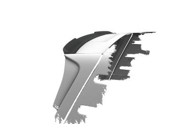 CSR Heckspoiler | Heckflügel mit ABE für VW ID.Buzz HF160-G Glossy schwarz Hochglanz (keine Lackierung erforderlich)