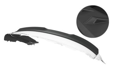 CSR Heckspoiler | Heckflügel mit ABE für Seat Leon 2 (Typ 1P) HF161-L Lackierung erforderlich (unlackiert roh)