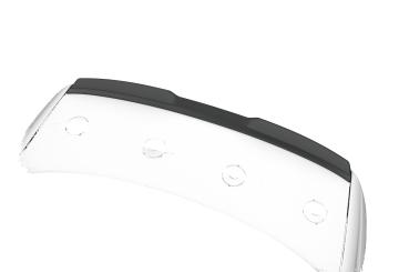 CSR Heckspoiler | Heckflügel mit ABE für BMW 3er E46 Coupe / Cabrio HF162-C Carbon Look Hochglanz (keine Lackierung erforderlich)