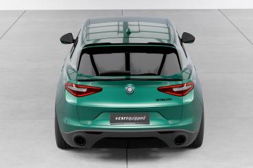 CSR Heckspoiler | Heckflügel mit ABE für Alfa Romeo Stelvio HF165-S strukturiert schwarz matt (keine Lackierung erforderlich)