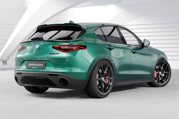 CSR Heckspoiler | Heckflügel mit ABE für Alfa Romeo Stelvio HF166-L Lackierung erforderlich (unlackiert roh)