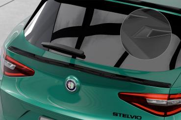 CSR Heckspoiler | Heckflügel mit ABE für Alfa Romeo Stelvio HF166-L Lackierung erforderlich (unlackiert roh)
