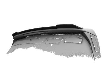 CSR Heckspoiler | Heckflügel mit ABE für Mercedes Benz GLB X247 HF170-G Glossy schwarz Hochglanz (keine Lackierung erforderlich)