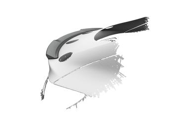 CSR Heckspoiler | Heckflügel mit ABE für Tesla Model 3 HF172-S strukturiert schwarz matt (keine Lackierung erforderlich)