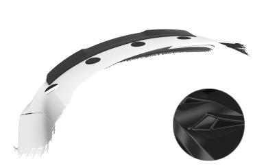 CSR Heckspoiler | Heckflügel mit ABE für Tesla Model 3 HF172-G Glossy schwarz Hochglanz (keine Lackierung erforderlich)