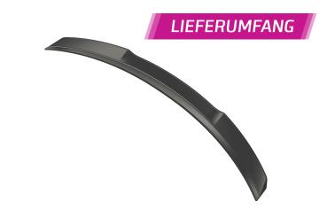 CSR Heckspoiler | Heckflügel mit ABE für Tesla Model 3 HF172-S strukturiert schwarz matt (keine Lackierung erforderlich)