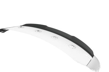 CSR Heckspoiler | Heckflügel mit ABE für Mercedes Benz E-Klasse W214 Limousine HF173-G Glossy schwarz Hochglanz (keine Lackierung erforderlich)