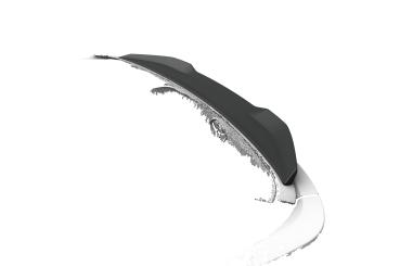 CSR Heckspoiler | Heckflügel mit ABE für Toyota bZ4X / Subaru Solterra HF175-S strukturiert schwarz matt (keine Lackierung erforderlich)