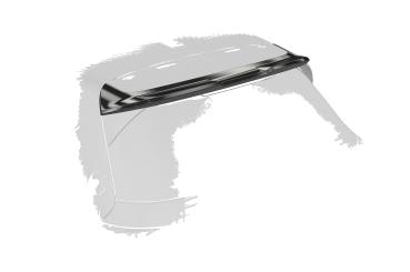 CSR Heckspoiler | Heckflügel mit ABE für VW Golf 8 GTI, GTD, GTE, R-Line HF176-S strukturiert schwarz matt (keine Lackierung erforderlich)