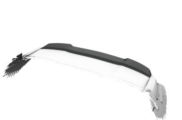 CSR Heckspoiler | Heckflügel mit ABE für Peugeot 2008 II / e-2008 HF186-S strukturiert schwarz matt (keine Lackierung erforderlich)