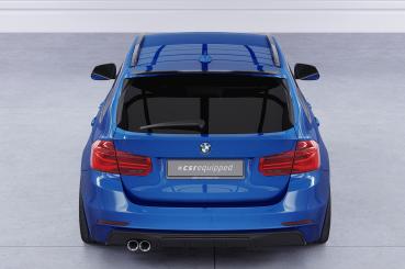CSR Heckspoiler | Heckflügel mit ABE für BMW 3er F31 Touring HF189-G Glossy schwarz Hochglanz (keine Lackierung erforderlich)