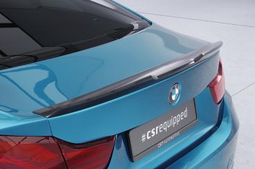 CSR Heckspoiler | Heckflügel mit ABE für BMW 4er F32 Coupe HF196-L Lackierung erforderlich (unlackiert roh)