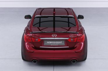 CSR Heckspoiler | Heckflügel mit ABE für Infiniti Q50 HF201-G Glossy schwarz Hochglanz (keine Lackierung erforderlich)