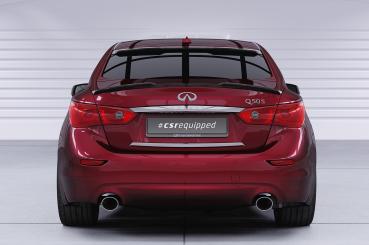 CSR Heckspoiler | Heckflügel mit ABE für Infiniti Q50 HF201-G Glossy schwarz Hochglanz (keine Lackierung erforderlich)