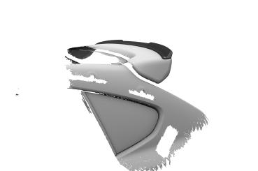 CSR Heckspoiler | Heckflügel mit ABE für Subaru XV Crosstrek HF205-L Lackierung erforderlich (unlackiert roh)