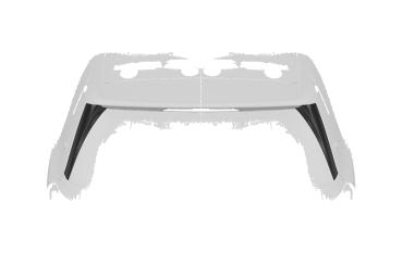 CSR Heckspoiler | Heckflügel mit ABE für VW Golf 6 (1K) Schrägheck (Basis) HF217-G Glossy schwarz Hochglanz (keine Lackierung erforderlich)