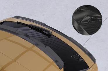 CSR Heckspoiler | Heckflügel mit ABE für Audi Q8 / SQ8 /RSQ8 (Typ 4M) SUV HF220-C Carbon Look Hochglanz (keine Lackierung erforderlich)