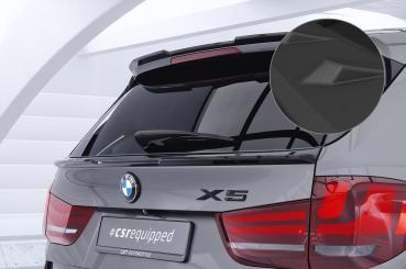 CSR Heckspoiler | Heckflügel mit ABE für BMW X5 F15 HF223-S strukturiert schwarz matt (keine Lackierung erforderlich)