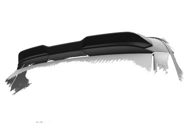 CSR Heckspoiler | Heckflügel mit ABE für Dacia Jogger HF225-C Carbon Look Hochglanz (keine Lackierung erforderlich)