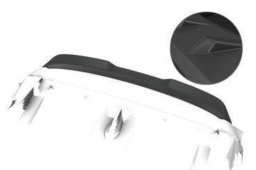 CSR Heckspoiler | Heckflügel mit ABE für Dacia Jogger HF225-L Lackierung erforderlich (unlackiert roh)