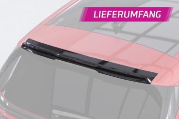 CSR Heckspoiler | Heckflügel mit ABE für Peugeot 308 (P51) Schrägheck HF235-S strukturiert schwarz matt (keine Lackierung erforderlich)