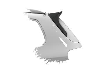 CSR Heckspoiler | Heckflügel mit ABE für VW Passat B6 (Typ 3C) Variant HF239-L Lackierung erforderlich (unlackiert roh)