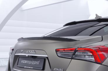 CSR Heckspoiler | Heckflügel mit ABE für Maserati Ghibli III (Tipo M157) HF248-C Carbon Look Hochglanz (keine Lackierung erforderlich)