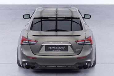 CSR Heckspoiler | Heckflügel mit ABE für Maserati Ghibli III (Tipo M157) HF248-C Carbon Look Hochglanz (keine Lackierung erforderlich)
