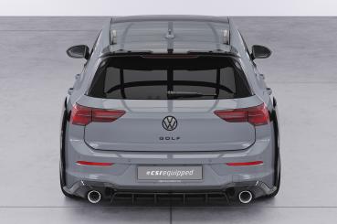 CSR Heckspoiler | Heckflügel mit ABE für VW Golf 8 (Typ CD) HF252-C Carbon Look Hochglanz (keine Lackierung erforderlich)