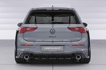 CSR Heckspoiler | Heckflügel mit ABE für VW Golf 8 (Typ CD) HF252-C Carbon Look Hochglanz (keine Lackierung erforderlich)