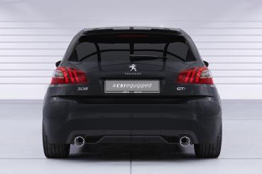 CSR Heckspoiler | Heckflügel mit ABE für Peugeot 308 II (Typ T9) GTi HF253-S strukturiert schwarz matt (keine Lackierung erforderlich)