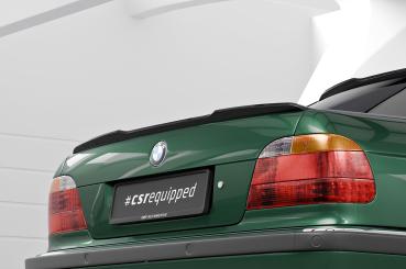 CSR Heckspoiler | Heckflügel mit ABE für BMW 7er E38 Limousine HF257-C Carbon Look Hochglanz (keine Lackierung erforderlich)
