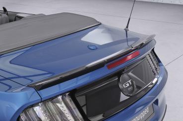 CSR Heckspoiler | Heckflügel mit ABE für Ford Mustang VI Cabrio  HF264-S strukturiert schwarz matt (keine Lackierung erforderlich)