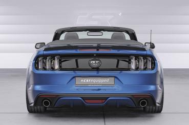 CSR Heckspoiler | Heckflügel mit ABE für Ford Mustang VI Cabrio  HF264-S strukturiert schwarz matt (keine Lackierung erforderlich)