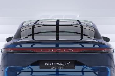 CSR Heckspoiler | Heckflügel mit ABE für Lucid Air Pure, Touring und Grand Touring HF270-C Carbon Look Hochglanz (keine Lackierung erforderlich)