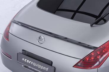 CSR Heckspoiler | Heckflügel mit ABE für Nissan 350Z (Z33) Coupe HF272-C Carbon Look Hochglanz (keine Lackierung erforderlich)