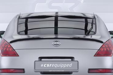 CSR Heckspoiler | Heckflügel mit ABE für Nissan 350Z (Z33) Coupe HF272-C Carbon Look Hochglanz (keine Lackierung erforderlich)